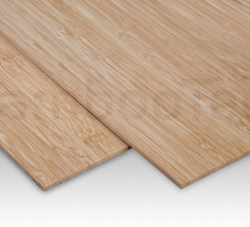 Bamboe plaat 3 mm side-pressed 1 laags caramel 244 x 122 cm