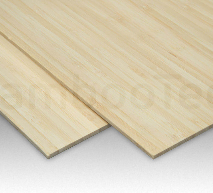 Bamboe plaat 5 mm side-pressed 1 laags naturel 244 x 122 cm
